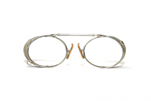 Antique Pince Nez Eyeglasses Nose Pinch 1910's Frame Bar Spring Astig ...